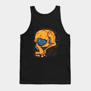 Electric Skull Head Tank Top